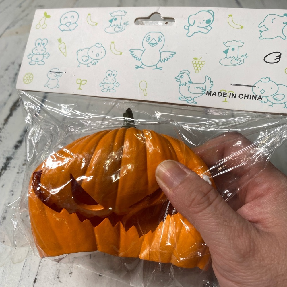 Orange Pumpkin bubu Accessory